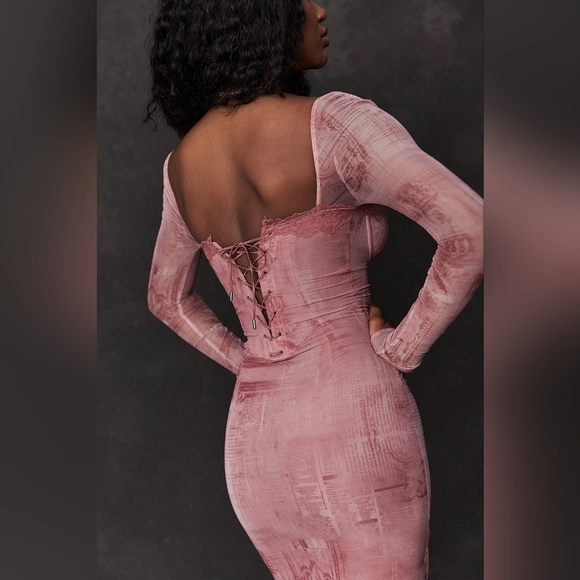 Pink Print 'Seraphina' House of CB- XS - Picture 6 of 15